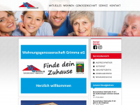 wg-grimma.de Webseite Vorschau