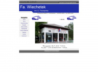 wiechetek.de Webseite Vorschau