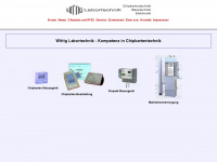 wittig-labtech.com Webseite Vorschau