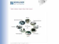 woellner-stahlbau.de Webseite Vorschau