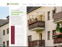 wohnungsbau-glauchau.de Webseite Vorschau