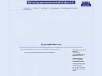 wohnungsgenossenschaft-mulda.de Webseite Vorschau