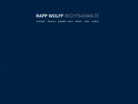 rappwolff.de Webseite Vorschau
