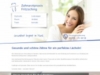 zahnarzt-fritzsching.de Webseite Vorschau