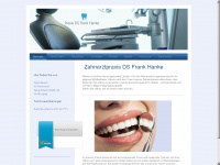zahnarzt-frank-hanke.de Webseite Vorschau