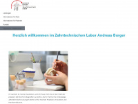 zahnlabor-burger.de Webseite Vorschau
