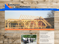 zimmerei-hofmann.com Webseite Vorschau