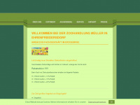 zoohandlung-mueller.de Webseite Vorschau