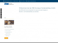 zsb-sonderstahlbau.de Webseite Vorschau