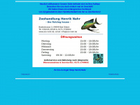 zoo-nahr.de Webseite Vorschau