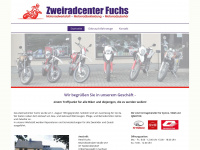 zweiradcenter-fuchs.de Webseite Vorschau