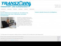 transjohn.de Webseite Vorschau