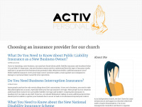 activ-personal.com Webseite Vorschau