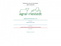 agrar-riestedt.de Webseite Vorschau