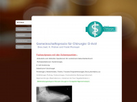 chirurgie-pralow.de Webseite Vorschau