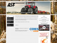 asf-landtechnik.de Webseite Vorschau