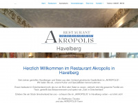 akropolis-havelberg.de Webseite Vorschau