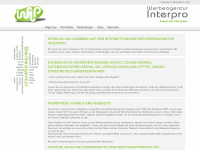interpro.de Webseite Vorschau