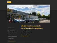 autohauslach.de Webseite Vorschau