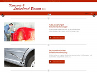 autolackierbetrieb-blumeier.de Webseite Vorschau