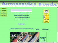 autoservicefunda.de Webseite Vorschau