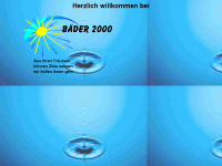 baeder-2000.de Webseite Vorschau