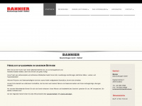 bannier.com Webseite Vorschau