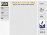 baumobil.de Webseite Vorschau
