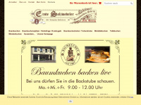baumkuchen-online.de Webseite Vorschau