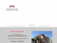 antik-und-immobilien-mueller.de Webseite Vorschau