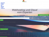 webhoster.de Webseite Vorschau