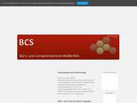 bcs-wsf.de Webseite Vorschau