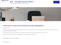 bck-computer.de Webseite Vorschau