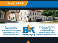 beeck-koch.de Webseite Vorschau