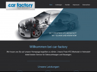 car-factory.net Webseite Vorschau