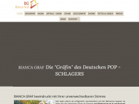 biancagraf.de Webseite Vorschau