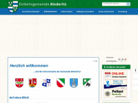 gemeinde-biederitz.de Webseite Vorschau