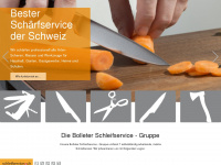 schleifservice.ch Webseite Vorschau