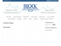 block-verlag.de Webseite Vorschau