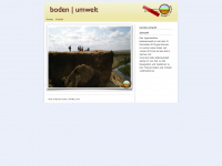 boden-umwelt.de Webseite Vorschau