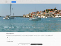 nobbi-yachting.de Webseite Vorschau