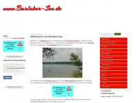 barleber-see.de Webseite Vorschau