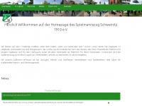 spielmannszug-schweinitz.de Webseite Vorschau