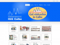 igg-calbe.de Webseite Vorschau