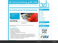bzh-halle.de Webseite Vorschau