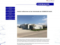 chemacon.de Webseite Vorschau
