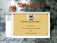 city-lights.de Webseite Vorschau