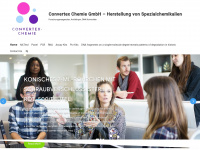 convertex-chemie.de Webseite Vorschau