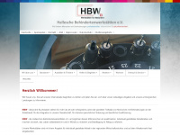 hbwev.emenue.net Webseite Vorschau