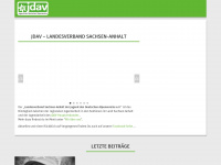 jdav-sachsen-anhalt.de Webseite Vorschau